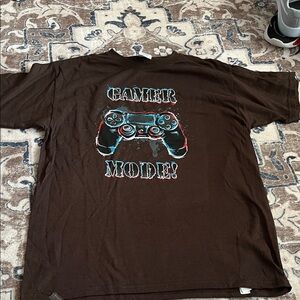 Gildan Brown Gamer Mode Kids Tee